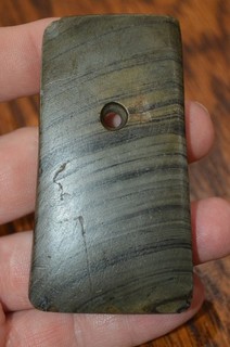 Fine Polished Banded Slate Woodland Pendant Richland Co Illinois 3.25 x 1.75