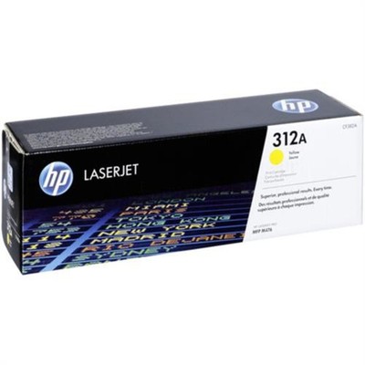 HEWLETT-PACKARD HP 312A Yellow Toner LaserJet Pro 400 c # CF382A
