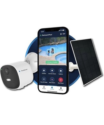 PoolScout Wireless Pool Alarm Solar Battery Kit Safety System IOS App ONLY