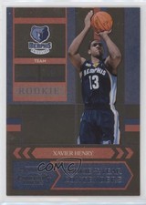 2010-11 Playoff Contenders Patches Rookie of the Year Xavier Henry #11 p8y