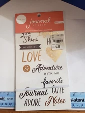 AC American Crafts Journal Studio STICKER BOOK packed with lots of pages