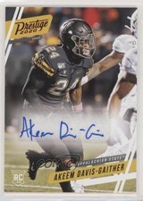 2020 Chronicles Draft Picks Prestige Signatures Red Akeem Davis-Gaither Auto 0a2