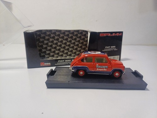 BRUMM ITALY FIAT 600 MULTIPLA COMMERCIALE RAMAZZOTI 1960 1/43 REF R286 - Picture 5 of 7