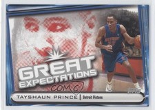 2004-05 Topps Great Expectations Tayshaun Prince #GE-TP 2u3