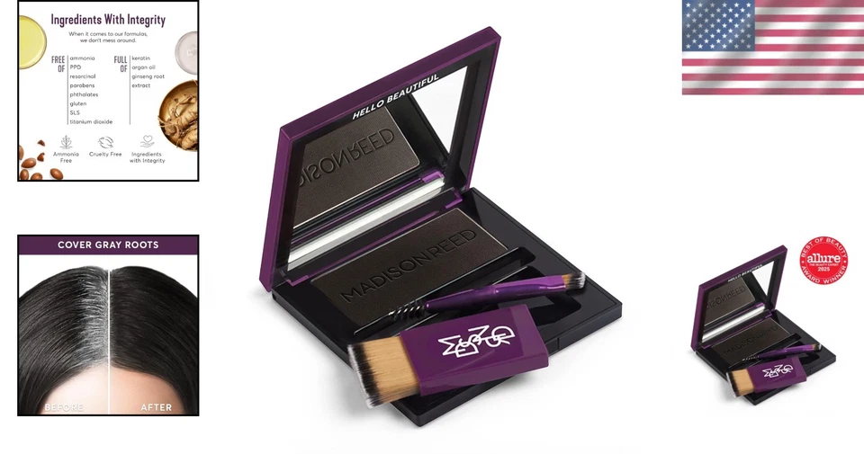 Corrector de raíz negra para adelgazar las líneas del cabello Foto 2 de 4