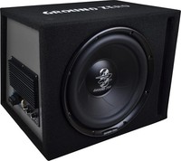 Ground Zero Gzib 30BR-ACT Bassreflex Aktiv GehäUsesubwoofer 30 Cm