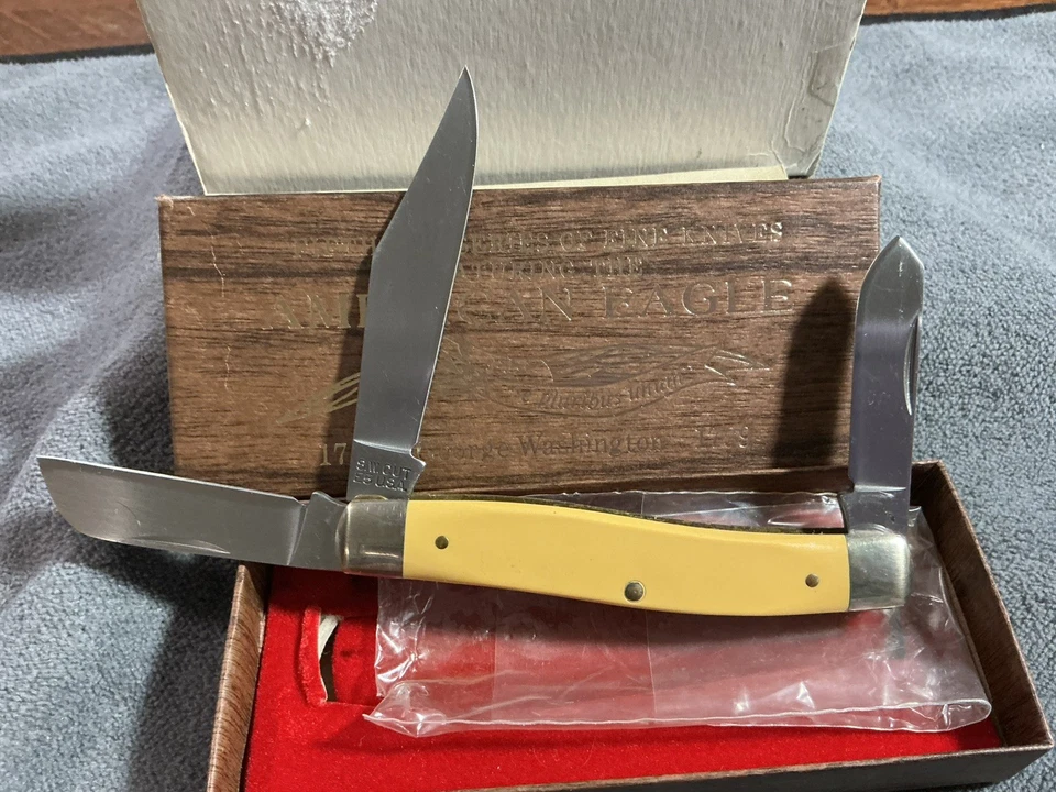 Vintage Parker American Eagle - George Washington - Schrade Walden USA - Image 3 of 4