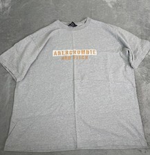 Vintage Y2K Abercrombie & Fitch Water Rescue T Shirt Men’s Size XL Gray