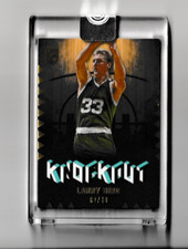 2024 Topps 3 Basketball Knockout Gold Larry Bird Card #2/10