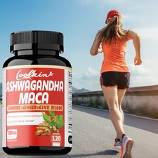 Ashwagandha Maca- Testosterone Booster, Increased Stamina  Energy, Men's Health