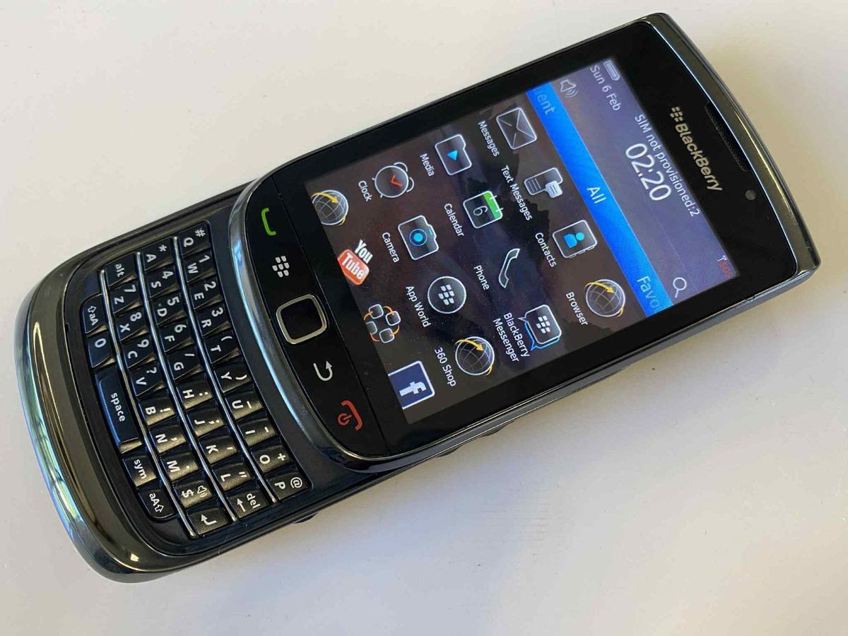 BlackBerry Torch 9800 - Smartphone Mobile (Unlocked) Slider