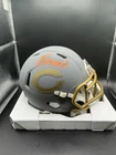 Rome Odunze Signed Chicago Bears Mini Helmet, Fanatics Authentic Slate