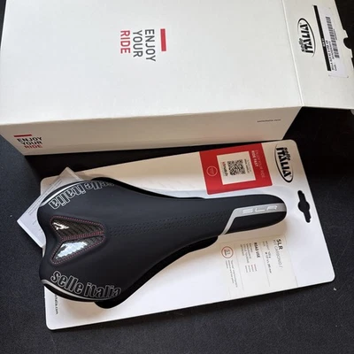Selle Italia Slr Kit Carbonio S1 131mm Cycling Saddle Seat Carbon Rails (9419-81