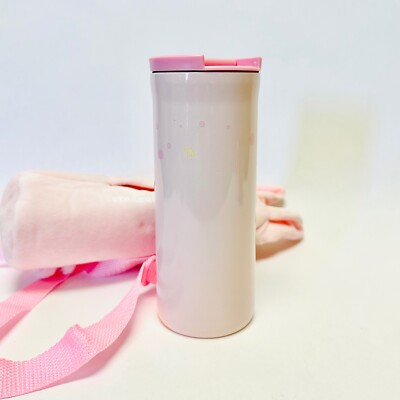 Starbucks Pink Cherry Blossom Sakura Pig Music Sleeve Holder Steel