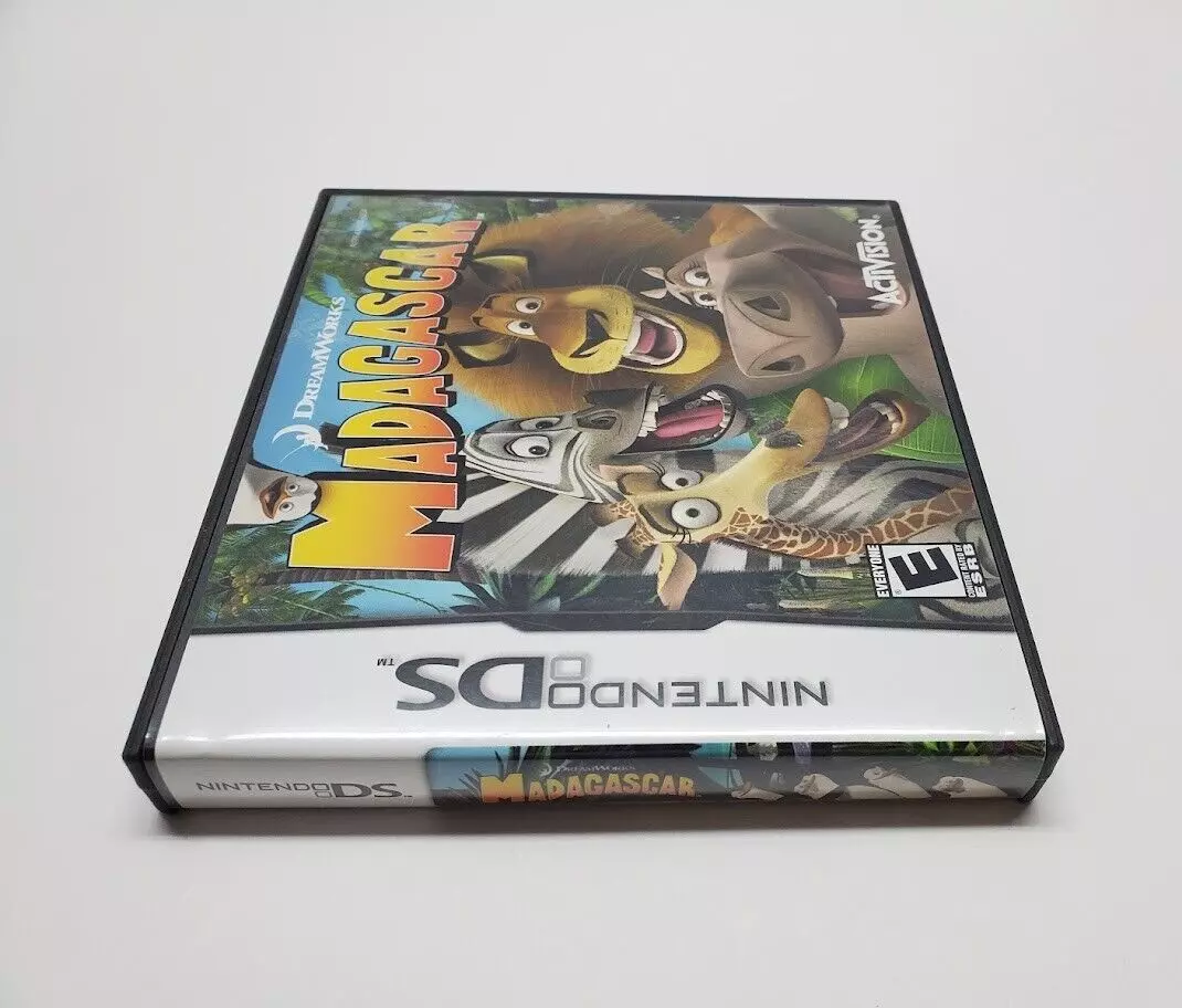 Madagascar Nintendo DS Game with Case and Manuel Tested and Works
