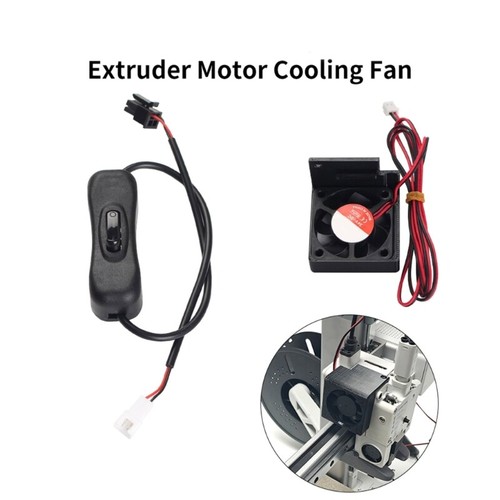 4CM Cooling Fan For Lab Extruder Motor Enhances Cooling Providing Quieta - Afbeelding 6 van 8