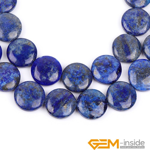 Natural Coin Spacer Loose Beads Assorted Stones For Jewelry Making Strand 15" YB - Picture 261 of 262