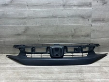 2016-2017-2018- 2019 Honda Civic Front Upper Grille BLACK  OEM 71121-TEG-J01-M1
