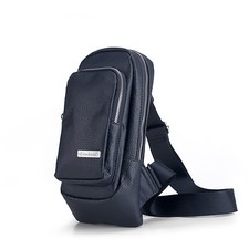 Bombata - dunkelblaue klassische Sling Pack Schultertasche