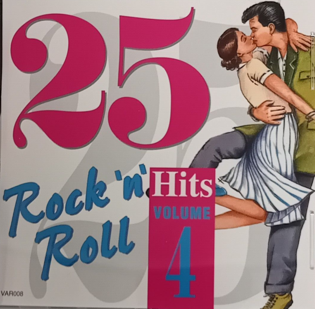 25 Rock N' Roll Hits Volume Four Music CD Album