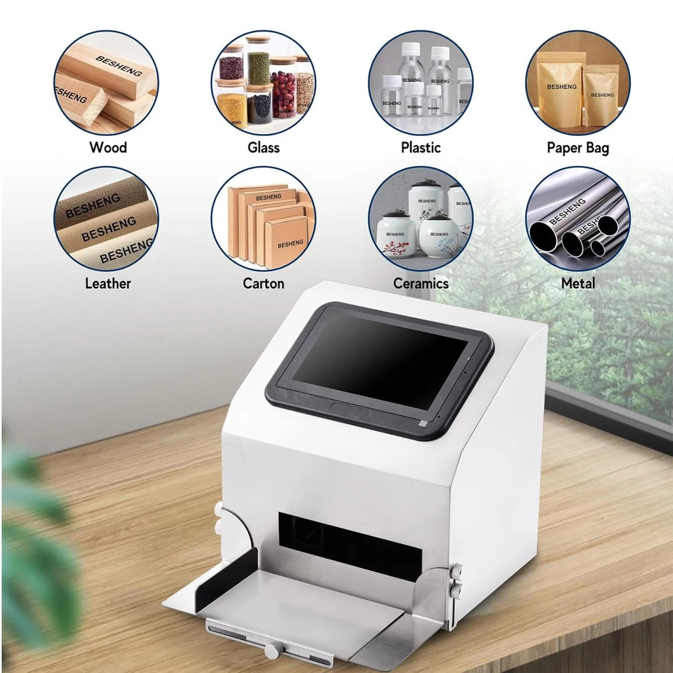 Máquina de codificación inteligente por inyección de tinta con impresora de codificación por lotes de pantalla táctil de 5 pulgadas- Foto 2 de 4