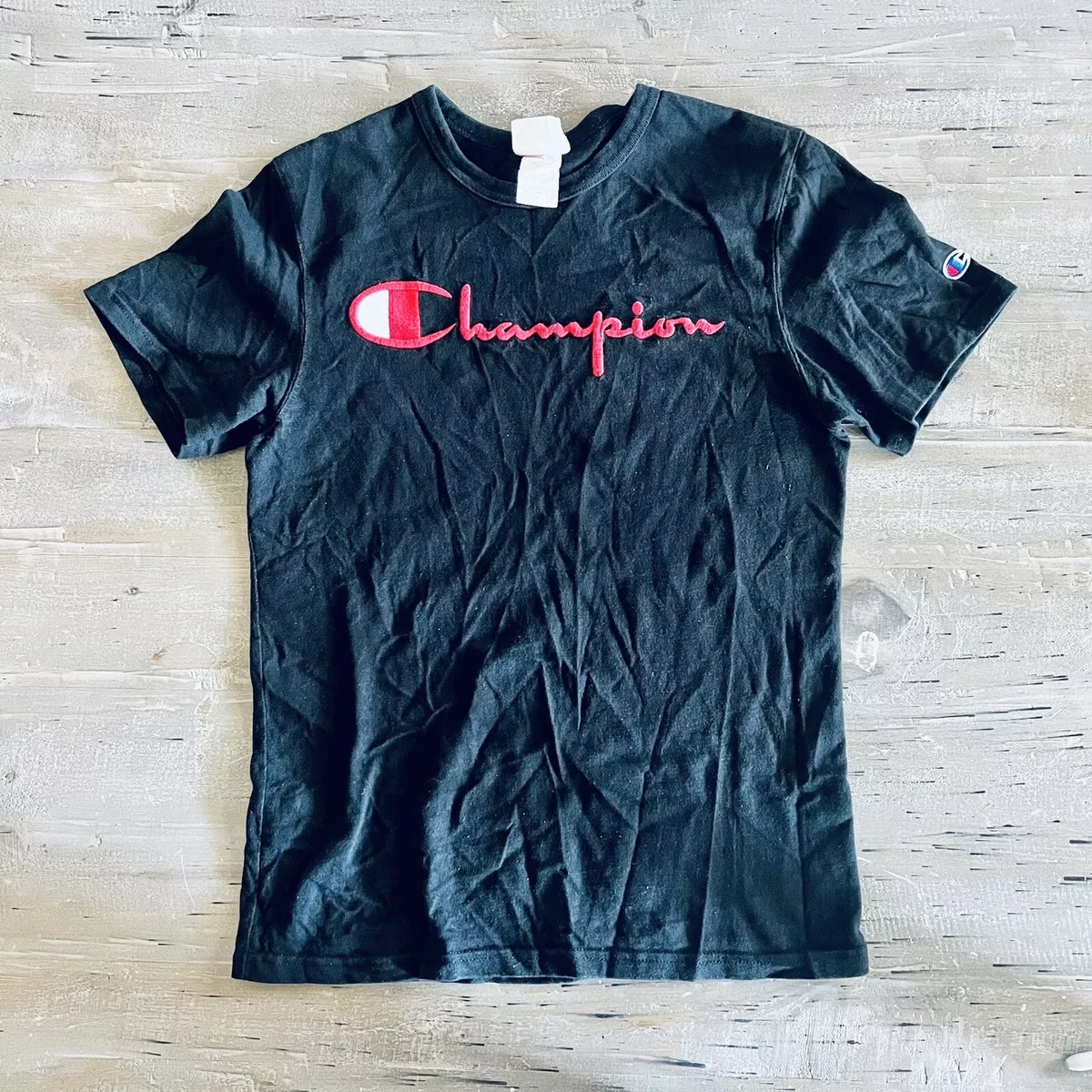Vintage champion t shirt sale