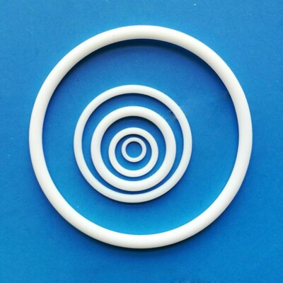 White PTFE O-Ring Variations Size Price for 5 pcs