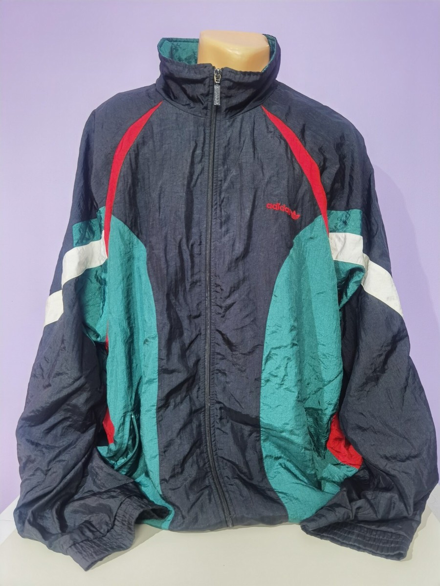 Adidas Vintage jacket mens 2XL retro 80