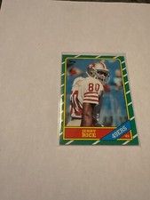 Football card Jerry Rice error rookie card 1985 flawless condition 