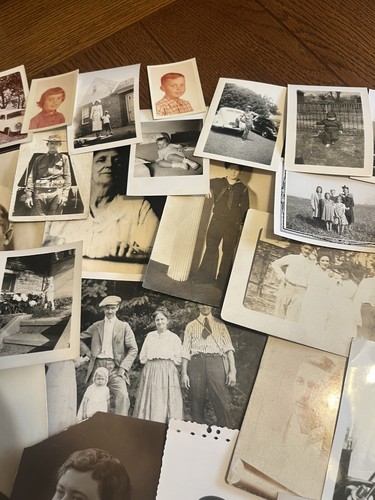 Lote De 50 Fotografías De Colección Años 1930-1960 Familia Gente Viajes Militares Más - Imagen 3 de 13