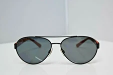 Ralph Lauren Aviator Black Red Polarized RA3098 9230/81 61-15-145 Sunglasses