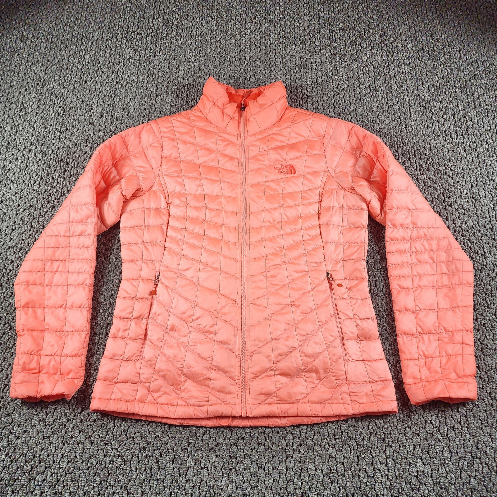 The North Face Thermoball Quilted Puffer Jacket in Womens Medium Pink