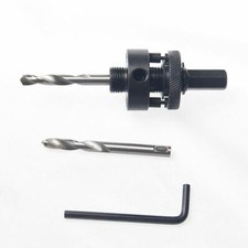Bi-Metal Hole Saw Arbor With Extra Pilot Drill 32-152mm