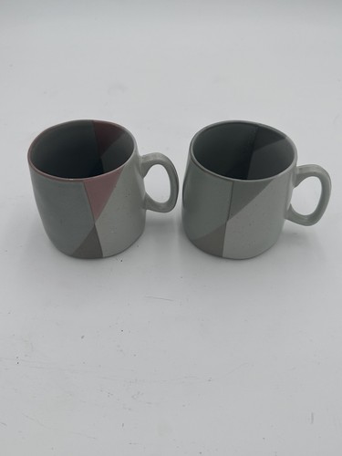 Stoneware Mug Set of 2 Speckled - Grey/Brown - Hearth & Hand with Magnolia - Picture 2 of 6