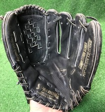 Spaulding Competition Series Lloyd Moseby Black Leather RHT Glove Aeroback