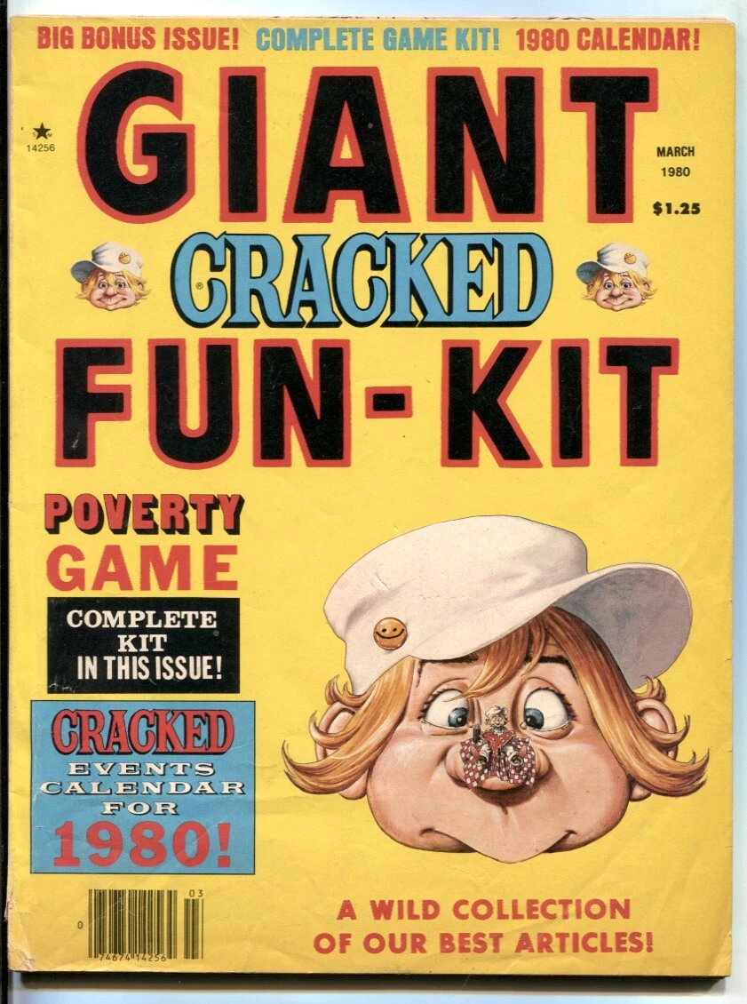 Giant Cracked March 1980- FUN KIT- Calendar | eBay giant-cracked-march-1980-fun-kit-calendar-ebay