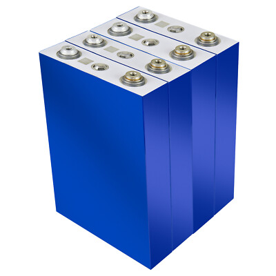 4 x 3.2V 100AH Lithium Iron Phosphate (LiFePO4) Cells UL 1642 listed