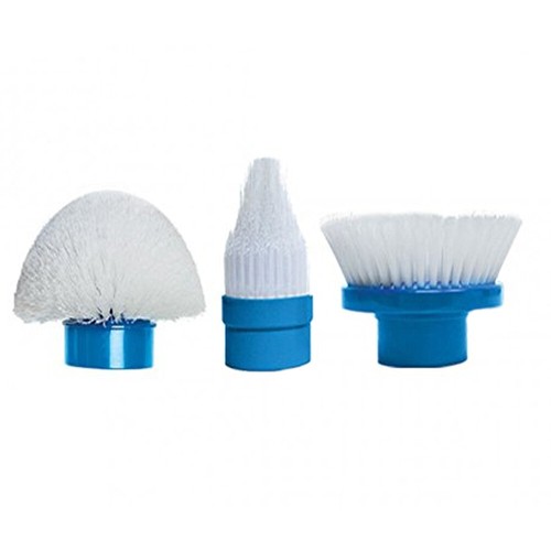 Replacement Heads For Turbo Scrub Pro Power Scrubber Brush Kit