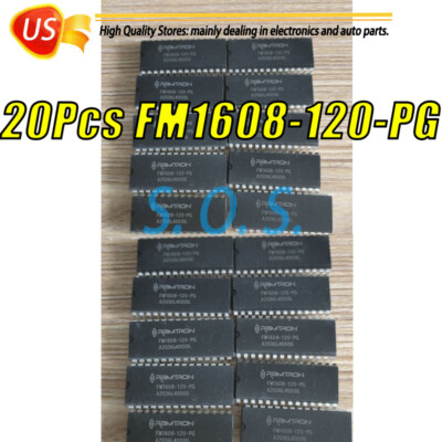 20x Chip For Ramtron FM1608-120-P FM1608-120-PG FM1608 64Kbit FRAM NVRAM DIP28