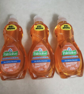 LOT OF 3 PALMOLIVE ULTRA DISH LIQUID SOAP    .