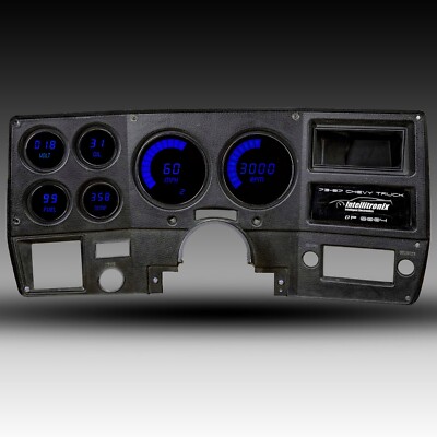 1973-1987 Chevy Truck Digital Dash Panel Blue LED Gauges Made In The - Foto 10