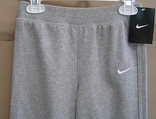NWT 32 NIKE Girls 6X FLEECE SWEATPANTS Dark Gray Heather 369905 FREE SHIPPING