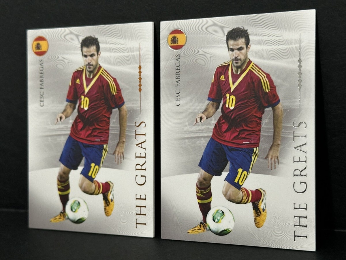 2023-24 Futera Unique Nostalgia Spain Cesc Fabregas The Greats