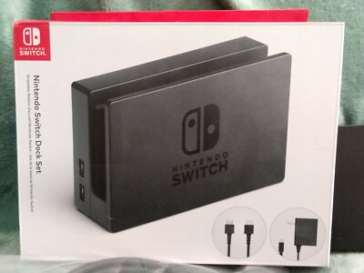 Nintendo Switch Dock Set Official Box and all original packaging  45496590499|
