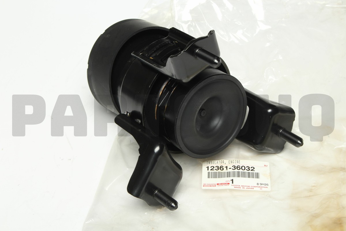 【J alJapan】 1236136032 Genuine Toyota INSULATOR, ENGINE MOUNTING, FRONT