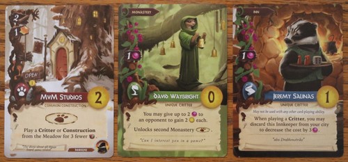 Everdell Board Game Alternate Art Promo Cards Starling Games Kickstarter New - Picture 2 of 11
