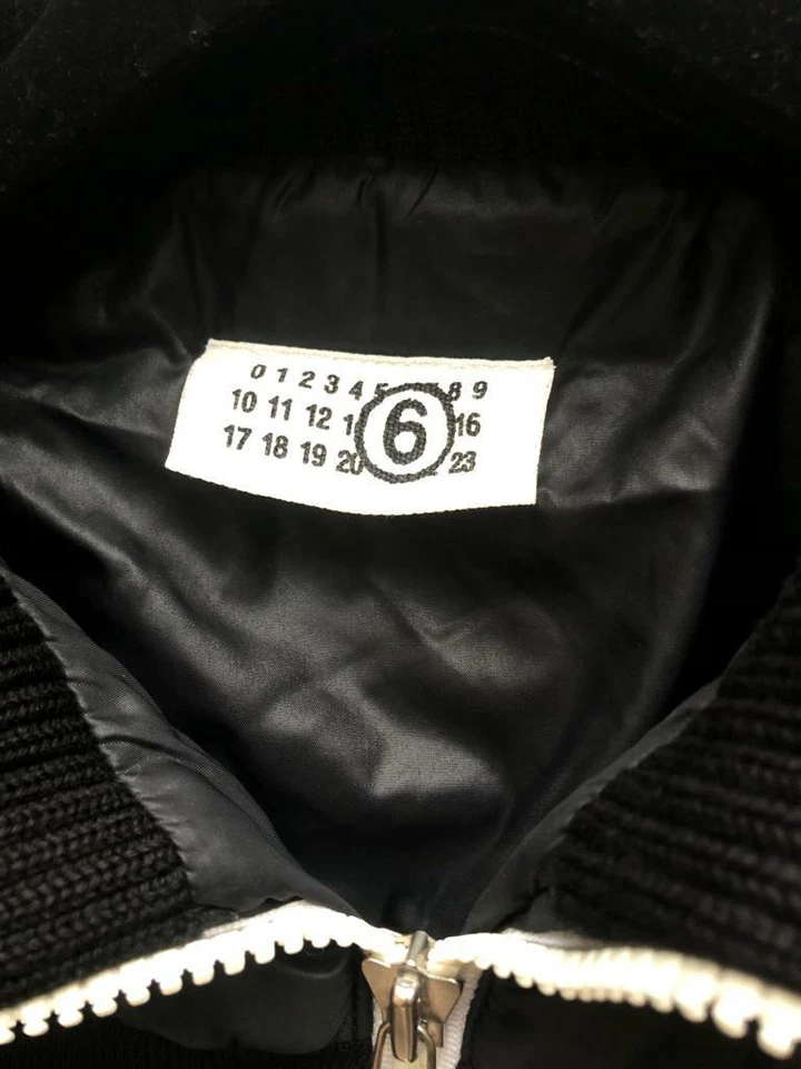 Martin Margiela   FW 2006 Black Stripped Puffer Jacket Size 42 M fits men XXS XS - Image 4 of 4