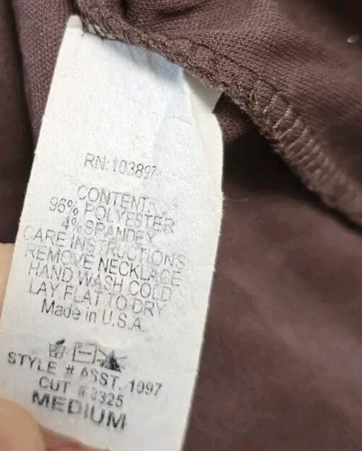 Y2K Vintage Damen Neckholder Kette Tank Top Größe Medium Braun Paisley - Bild 8 von 8