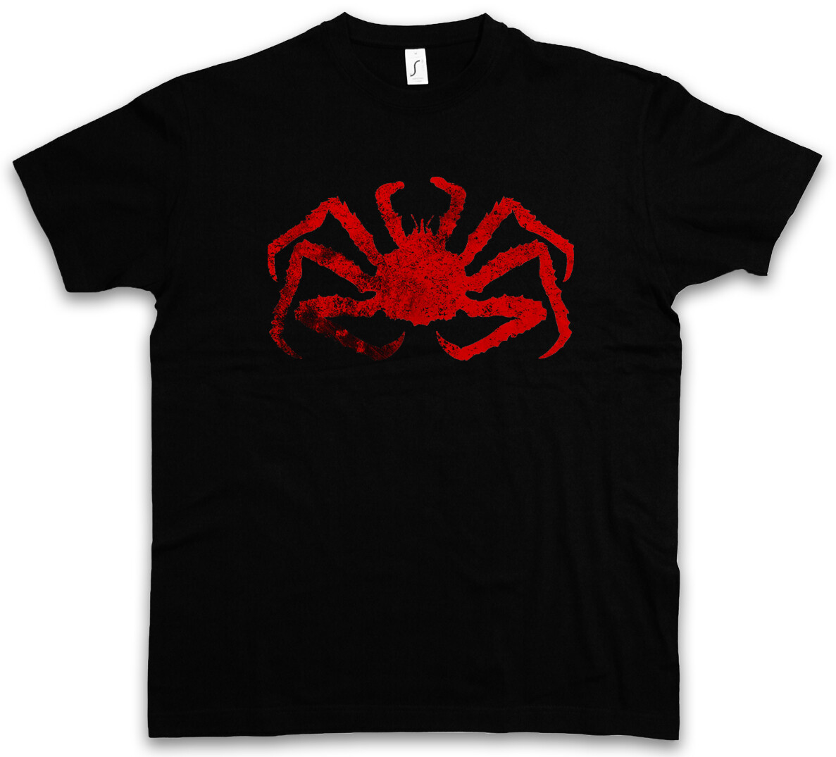 ALTRA KING CRAB T SHIRT Fishing Fisher Rod Pole Bone Hunting River Sea and Line