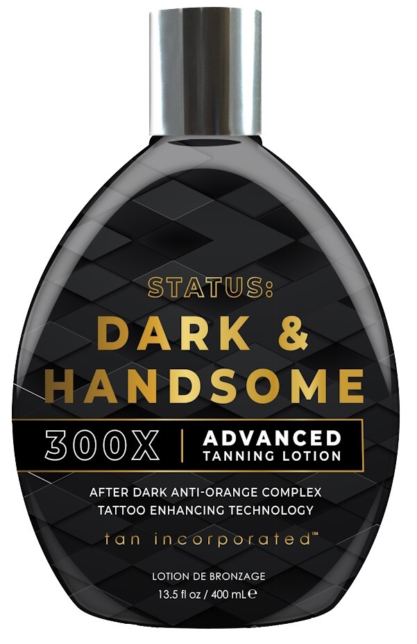 Tan Incorporated - STATUS DARK & HANDSOME 300X Advanced Tanning Lotion, 400ml